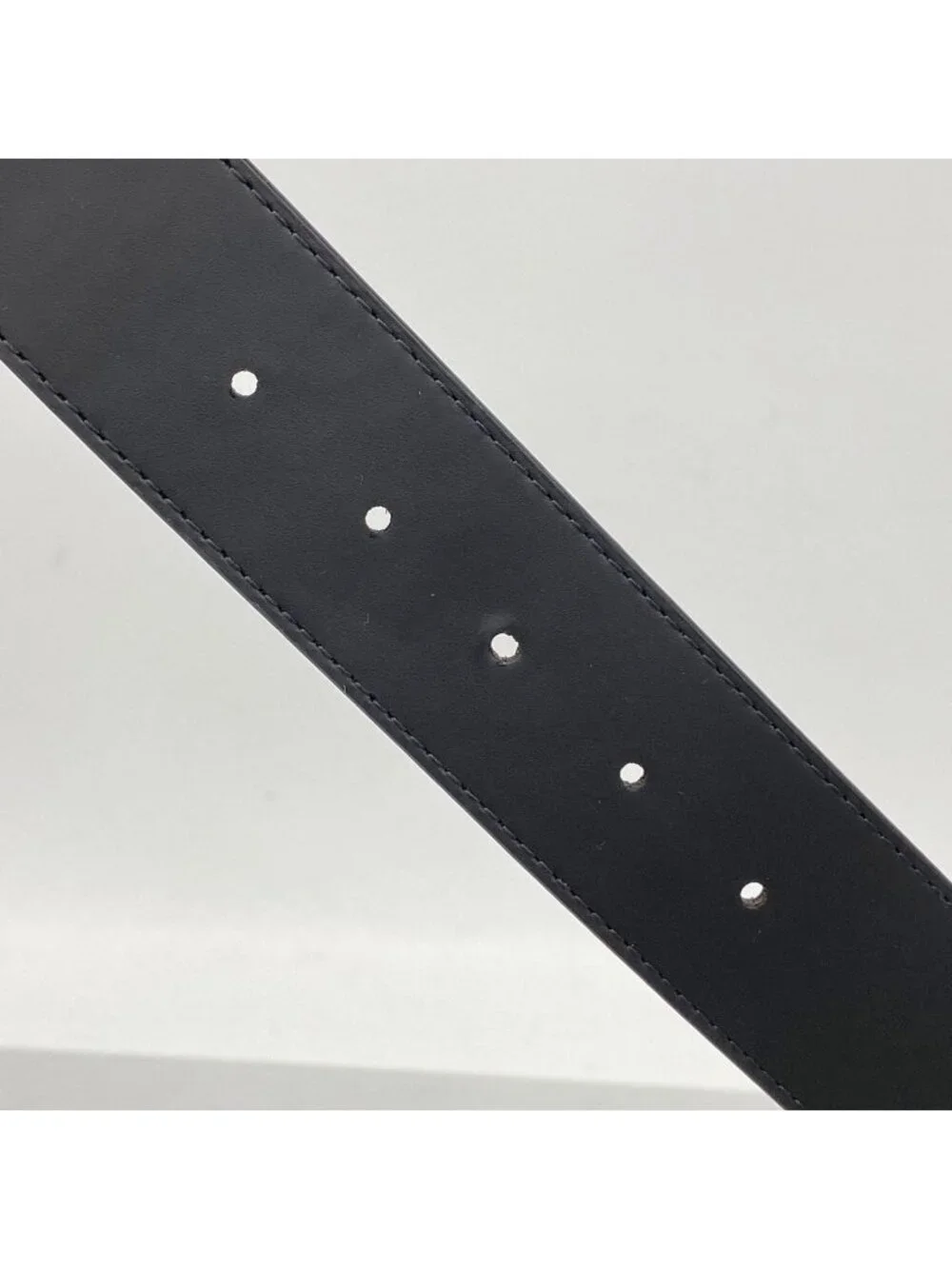 Louis Vuitton Belt Monogram Shadow LV 40 Reversible Black